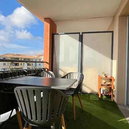 Apartmán Superbe T3 Climatise Avec Piscine Et Parking Securise A - Fr-1-677-38 *