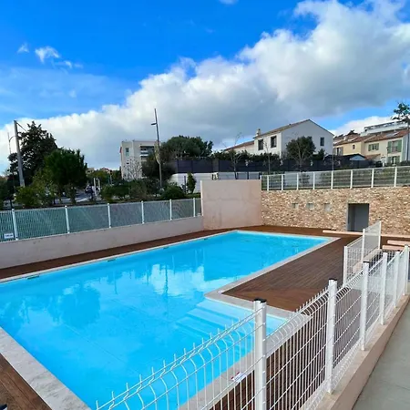 Superbe T3 Climatise Avec Piscine Et Parking Securise A - Fr-1-677-38 Apartmán Bormes-les-Mimosas